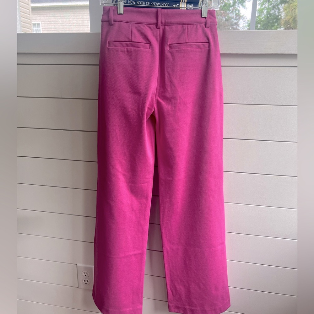 Anthropologie Sanctuary High Waist Wide leg Colorful. Bold Trouser Pant Feminine - Picture 6 of 10